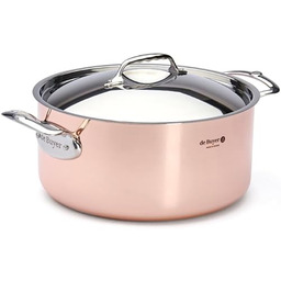 DE BUYER 6242.28 garnek do warzyw z pokrywką,