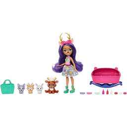 Enchantimals Zestaw Baby Best Friends Mała lalka, figurka