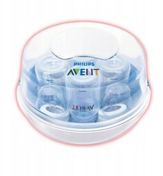 Nowy Orginalny Avent Mikrofalowy Sterylizator Parowy SCF281/02 Duży