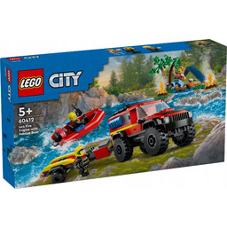 Klocki Zestaw Lego City 60412 Terenowy wóz strażacki