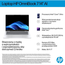 HP OmniBook 7 AI 14-fr0221nw Ultra 5 225U