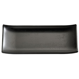 Półmisek prostokątny z melaminy 225x95mm czarny I APS
