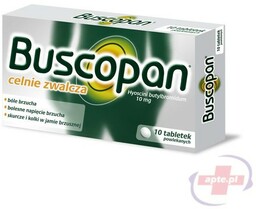Buscopan 10mg x20 tabletek