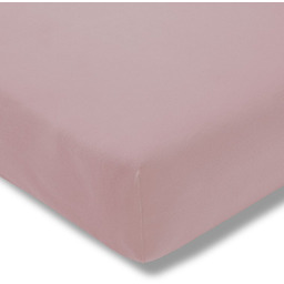 Estella Prześcieradło ze ściągaczem Zwirn Jersey Premium Rose