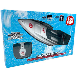 Elefun Motorboat Zdalnie Sterowana Zabawka Pływająca MOTORÓWKA Biała