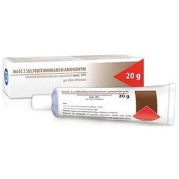 MAŚĆ ICHTIOLOWA - 20 g (maść z sulfobituminianem