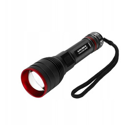 Mocna Latarka Ręczna Alpha 2000RC, 2000LM, 4000MAH, Set