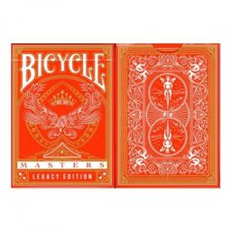 Czerwone Karty do Gry Ellusionist Legacy Masters