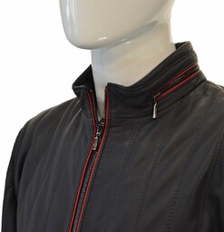 Bukowski kurtka skórzana męska skóra licowa zamek stójka