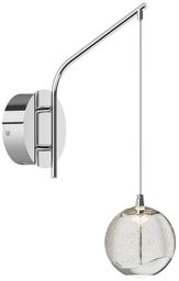 Lucande - Hayley LEDLampa Ścienna Chrome