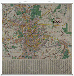 Łódź mapa ścienna samochodowa 1:20 000, Jokart
