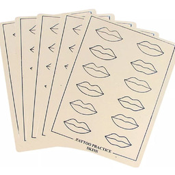 Sztuczna Skóra Do Ćwiczenia Makijażu Permanentnego Ust