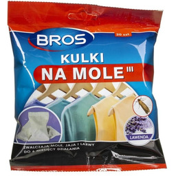 BROS Kulki na mole - lawenda 20szt.