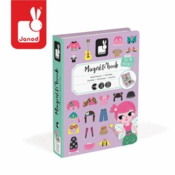 Puzzle magnetyczne dla dzieci modnisia J02718-Janod, układanka magnetyczna