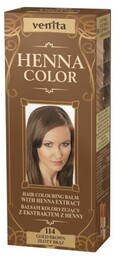 VENITA HENNA COLOR BALSAM NR 114 ZŁOTY BRĄZ