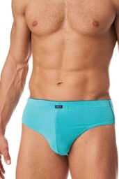 Gładkie bambusowe slipy męskie (2 pack) o niskim