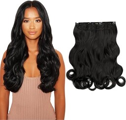 Lullabellz Doczepiane włosy, grube, kręcone, długość 50 cm,