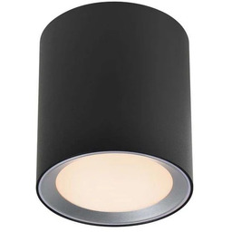 Lampa Sufitowe Nordlux, Landon Smart, ściemnialny, czarny, salon,