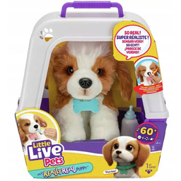 Little Live Pets Interaktywny Piesek z transporterkiem Cobi