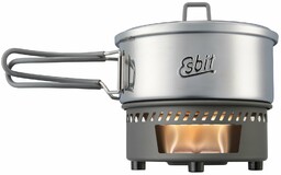 Kuchenka turystyczna Esbit Solid Fuel Cookset Stainless Steel