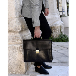 Teczka męska czarna MARCO MAZZINI 33a