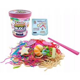 Slime Ramen Nudle . Kolorowy Wir