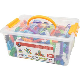 ASKATO Klocki plastikowe Klocki małych geniuszy Basic 123929