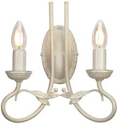 ELSTEAD LIGHTING Kinkiet OLIVIA OV2-IVORY-GOLD oprawa w kolorze