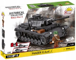 Klocki Cobi 2289 Czołg Panzer III Ausf.j Wojskowy
