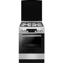 Kuchnia gazowo-elektryczna AMICA 6123GE3.43HZPTSKDPA(XX) Pizza Srebrny