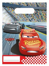 Prezentowe torebki urodzinowe Cars 3 - 6 szt.