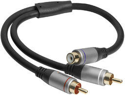 celexon Professional Line analogowy adapter audio 2x wtyczki