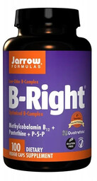 Jarrow Formulas B-Right Kompleks Witamin B -100 Kapsułek