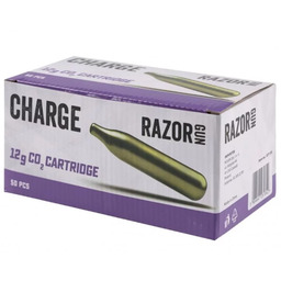Kapsuły CO2 RazorGun 12g - 50 sztuk