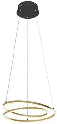 Lindby - Davian LED Lampa Wisząca Dim. Brass