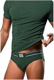 Luigi Di Focenza Męskie SLIPY Włoskie Oddychające Antybakteryjne