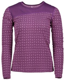 bielizna termoaktywna CLWR - Shelter Top Grape Herringbone