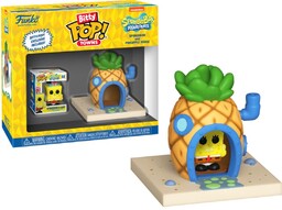 funko pop! spongebob bitty pop town and pineapple