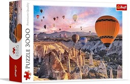 Trefl Balony Nad Kapadocją Puzzle, Wielokolorowy, 3000 Elementów