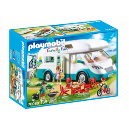 Playmobil Rodzinne auto kempingowe Samochód Kamper Figurki