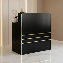 Recepcja fryzjerska lakierowana Alexa 100 cm kosmetyczna