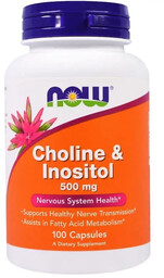 Now Foods Choline And Inositol 500 Mg -