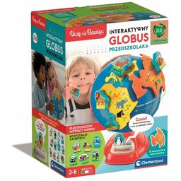 Interaktywny globus przedszkolaka. Clementoni