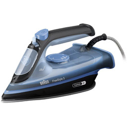 Żelazko parowe FreeStyle Series 3 FI3194 BK, czarno/niebieskie