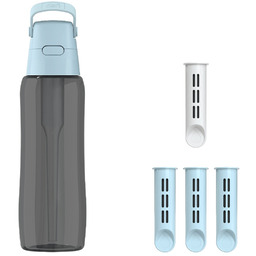 Butelka Filtrująca Dafi SOLID 0,7 l Dove Blue