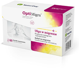 NaturDay OptiMigra - redukcja migreny - 60 kapsułek