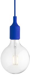 Muuto E27 Lampa Żarówka LED - Niebieska