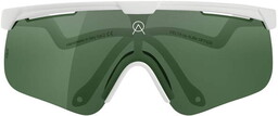 ALBA OPTICS Okulary rowerowe DELTA WHT VZUM Leaf