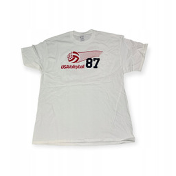 Koszulka męska biała Port Company Volleyball 87 XL