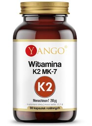 YANGO Witamina K2 MK-7 suplement diety 90 kapsułek